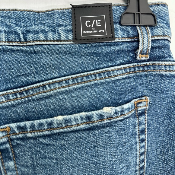 Current Elliott Jeans 26 Ankle Crop Straight Leg High Rise - Picture 4 of 13